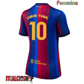 Barcelona Lamine Yamal #10 Prima Maglia Femmina 2026-27 Manica Corta Barcelona Lamine Yamal #10 Prima Maglia Femmina 2026-27 Manica Corta